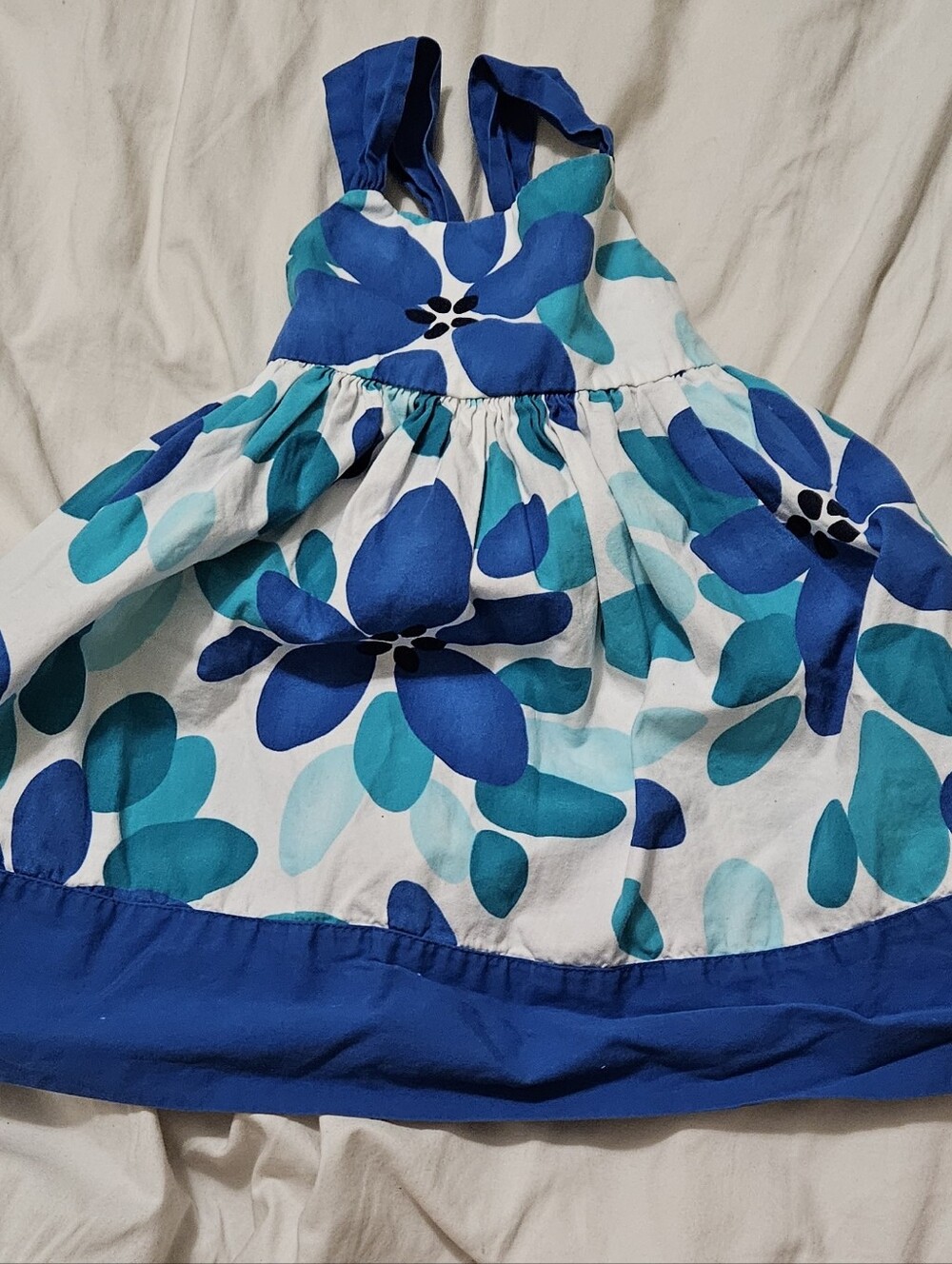 Gymboree Blue Floral Dress